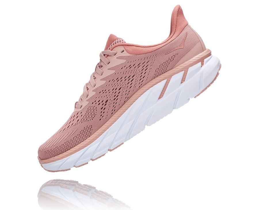 Tenis Hoka One One Feminino Rosa - Clifton 7 - 397-WOGEMJ